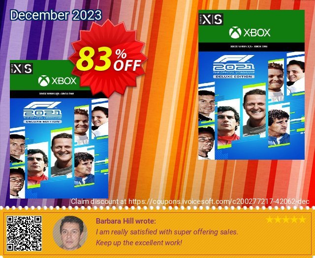 F1 2021 Deluxe Edition Xbox One & Xbox Series X|S (WW) discount 83% OFF, 2024 World Press Freedom Day promo. F1 2024 Deluxe Edition Xbox One &amp; Xbox Series X|S (WW) Deal 2024 CDkeys