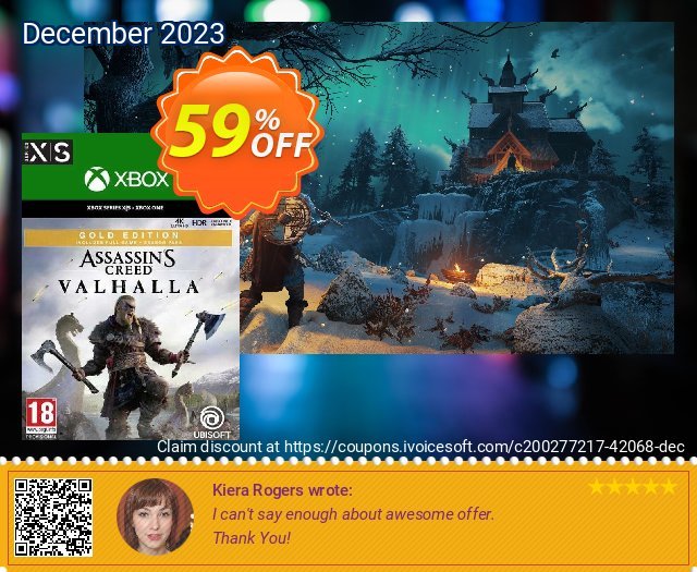 Assassin&#039;s Creed Valhalla Gold Edition Xbox One/Xbox Series X|S (WW) terbatas penawaran waktu Screenshot