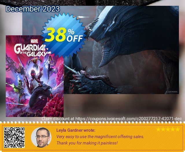 Marvel&#039;s Guardians of the Galaxy Xbox One & Xbox Series X|S (WW) Sonderangebote Außendienst-Promotions Bildschirmfoto