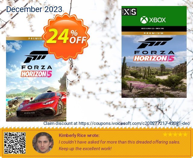 Forza Horizon 5 Premium Edition Xbox One/Xbox Series X|S/PC (US) 惊人的 促销 软件截图