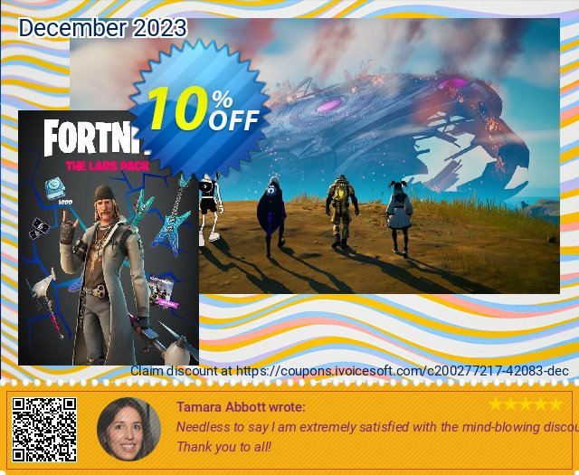 Fortnite - The Lars Pack Xbox One & Xbox Series X|S (US) discount 10% OFF, 2024 Int' Nurses Day offering sales. Fortnite - The Lars Pack Xbox One &amp; Xbox Series X|S (US) Deal 2024 CDkeys