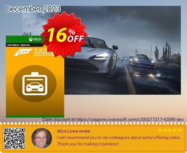Forza Horizon 5 Car Pass Xbox One/PC mengagetkan kupon Screenshot