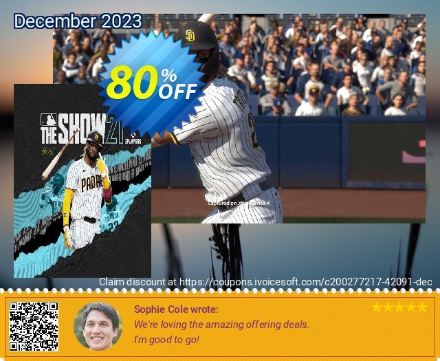 MLB The Show 21 Standard Edition Xbox One & Xbox Series X|S (US) umwerfende Preisnachlass Bildschirmfoto