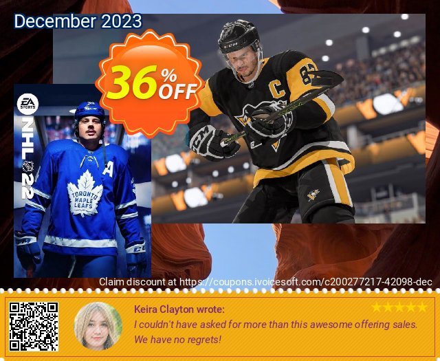 NHL 22 Xbox Series X|S (US) uneingeschränkt Promotionsangebot Bildschirmfoto