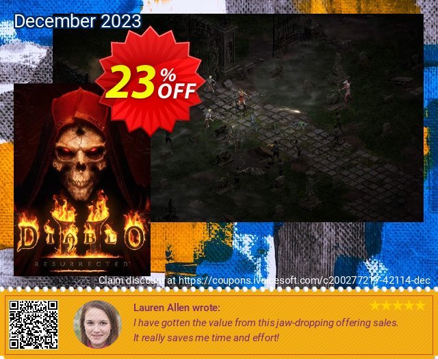 Diablo II: Resurrected Xbox One & Xbox Series X|S (US) mewah penjualan Screenshot