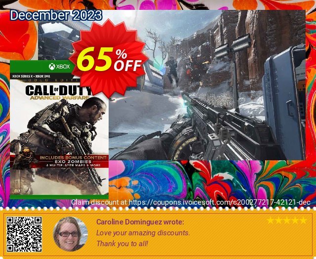 Call of Duty: Advanced Warfare Gold Edition Xbox One (US) 令人惊讶的 折扣 软件截图