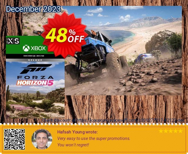 Forza Horizon 5 Deluxe Edition Xbox One/Xbox Series X|S/PC (US) 特別 促進 スクリーンショット