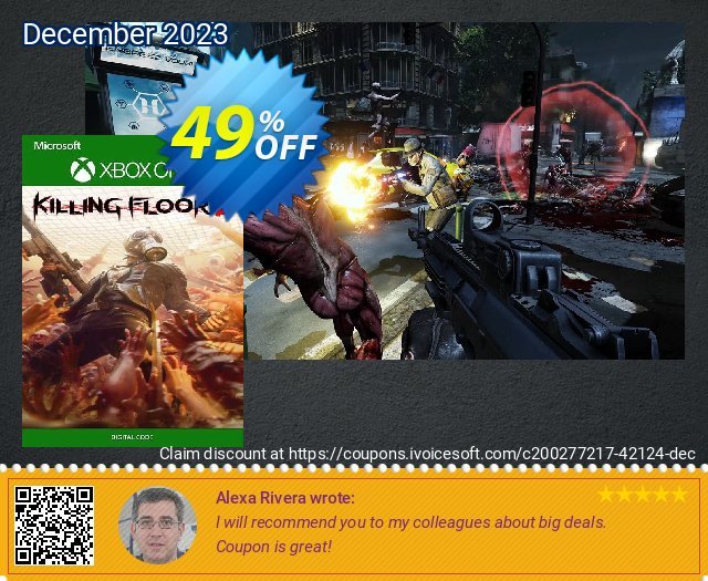 Killing Floor 2 Xbox One (US) dahsyat kupon Screenshot