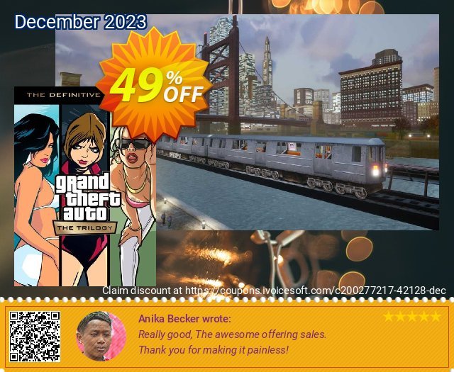 Grand Theft Auto: The Trilogy – The Definitive Edition Xbox One & Xbox Series X|S (US) terbaik kupon diskon Screenshot