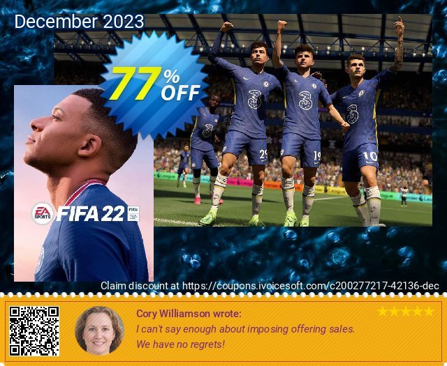 Fifa 22 Xbox series X|S (US) discount 77% OFF, 2024 Mother Day offering deals. Fifa 22 Xbox series X|S (US) Deal 2024 CDkeys