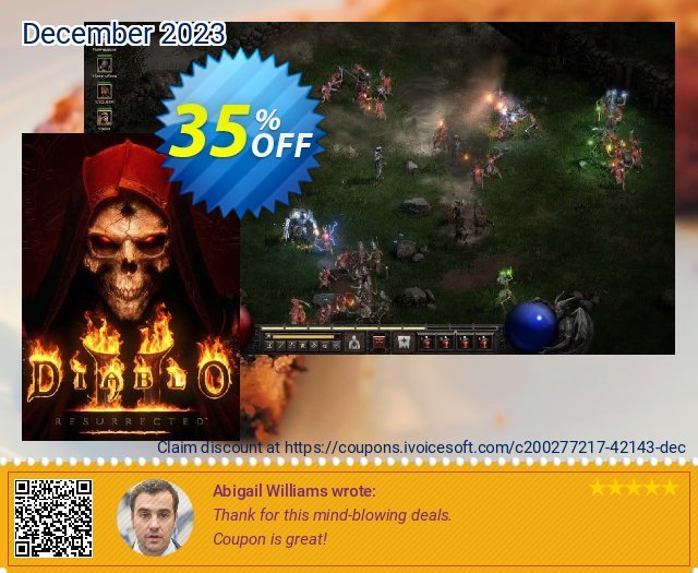Diablo II: Resurrected Xbox One & Xbox Series X|S (WW) menakjubkan voucher promo Screenshot