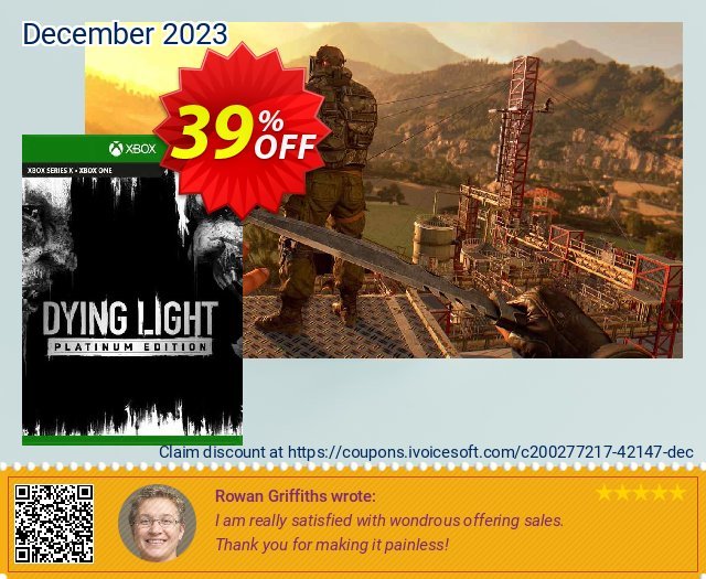 Dying Light: Platinum Edition Xbox One (US) 令人敬畏的 促销 软件截图