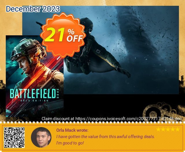 Battlefield 2042 Gold Edition Xbox One & Xbox Series X|S (US) discount 21% OFF, 2024 Resurrection Sunday discounts. Battlefield 2042 Gold Edition Xbox One &amp; Xbox Series X|S (US) Deal 2024 CDkeys