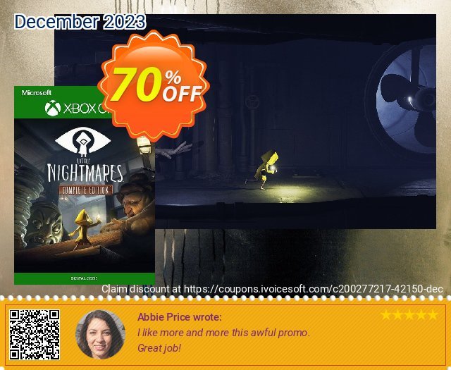 Little Nightmares Complete Edition Xbox One (US) beeindruckend Promotionsangebot Bildschirmfoto