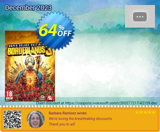 Borderlands 3: Super Deluxe Edition Xbox One & Xbox Series X|S (EU) klasse Preisnachlass Bildschirmfoto