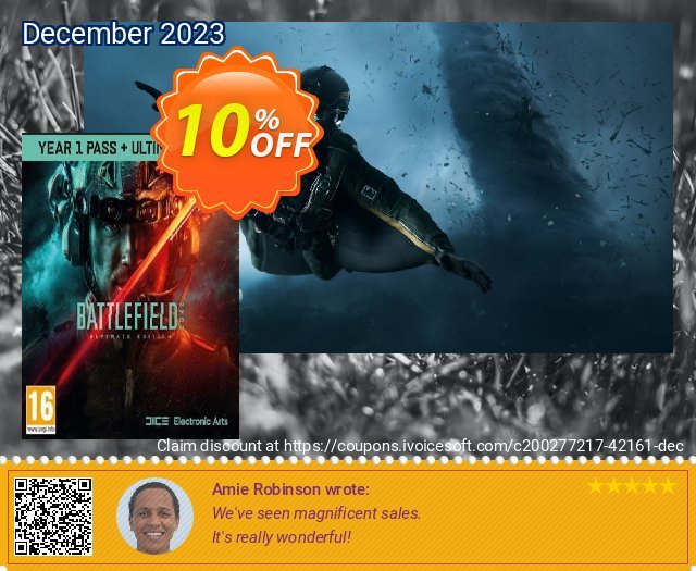 Battlefield 2042 Year 1 Pass + Ultimate Pack Xbox One & Xbox Series X|S (US) discount 10% OFF, 2024 April Fools' Day offering sales. Battlefield 2042 Year 1 Pass + Ultimate Pack Xbox One &amp; Xbox Series X|S (US) Deal 2024 CDkeys