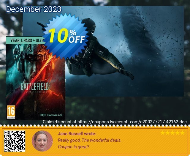 Battlefield 2042 Year 1 Pass + Ultimate Pack Xbox One & Xbox Series X|S (WW) terbatas kupon diskon Screenshot