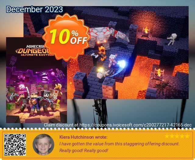Minecraft Dungeons Ultimate Edition Xbox One & Xbox Series X|S Sonderangebote Preisnachlässe Bildschirmfoto