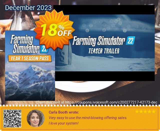 Farming Simulator 22 - YEAR 1 Season Pass Xbox One & Xbox Series X|S (EU)  신기한   촉진  스크린 샷