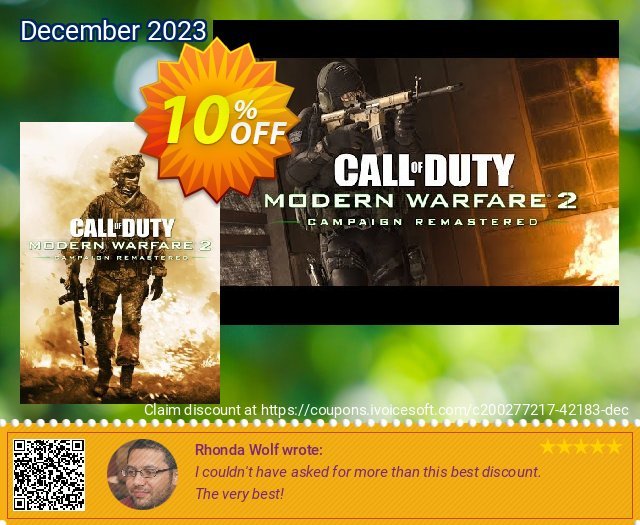 Call of Duty: Modern Warfare 2 Campaign Remastered Xbox One (EU) discount 10% OFF, 2024 April Fools' Day offering sales. Call of Duty: Modern Warfare 2 Campaign Remastered Xbox One (EU) Deal 2024 CDkeys
