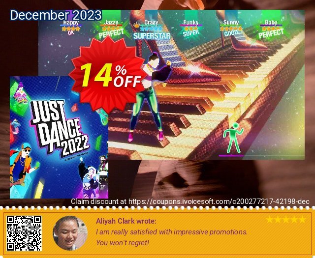 Just Dance 2022 Xbox One (US) teristimewa promosi Screenshot
