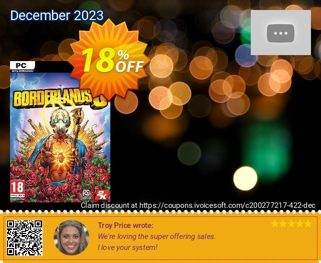 Borderlands 3 PC (EU) ausschließlich Förderung Bildschirmfoto