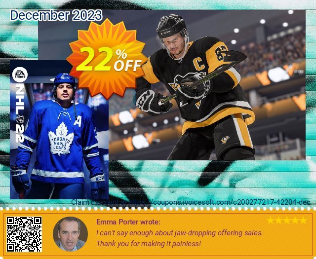 NHL 22 Xbox One (WW) 气势磅礴的 产品交易 软件截图