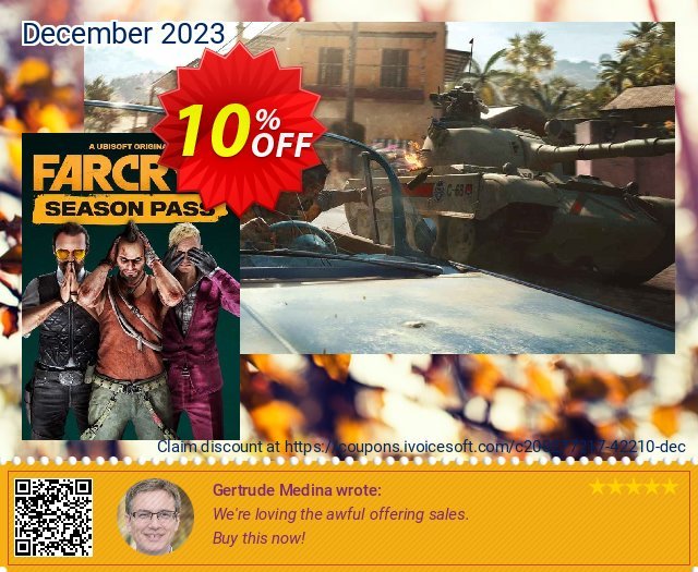 Far Cry 6 Season Pass Xbox One discount 10% OFF, 2024 World Heritage Day discount. Far Cry 6 Season Pass Xbox One Deal 2024 CDkeys