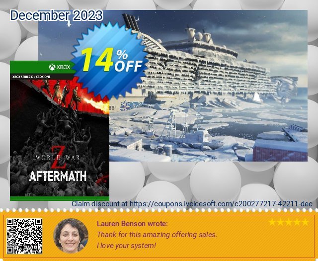 World War Z: Aftermath Xbox One US 优秀的 产品销售 软件截图
