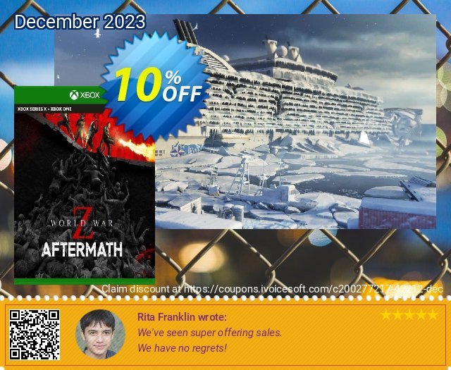 World War Z: Aftermath Xbox One 了不起的 产品销售 软件截图