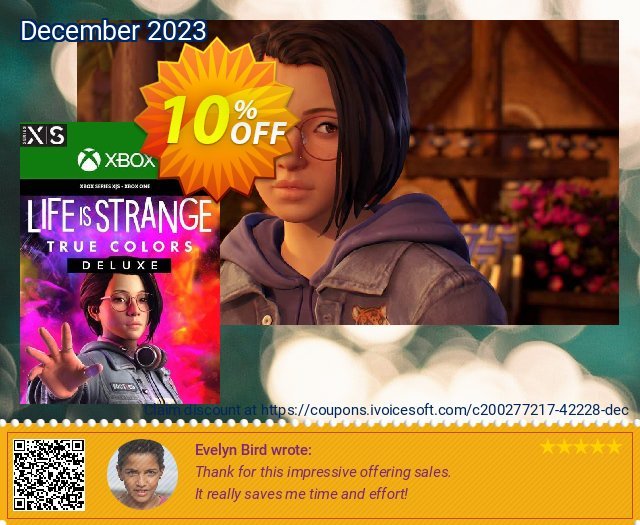 Life is Strange: True Colors - Deluxe Edition Xbox One & Xbox Series X|S (WW) unglaublich Beförderung Bildschirmfoto