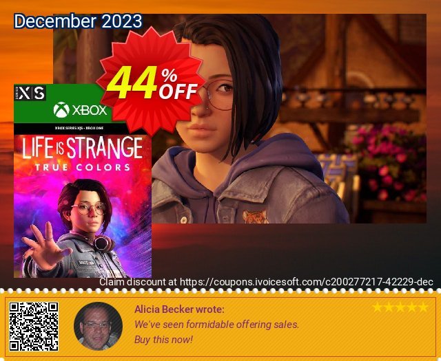 Life is Strange: True Colors Xbox One & Xbox Series X|S (US) discount 44% OFF, 2024 Mother Day offering discount. Life is Strange: True Colors Xbox One &amp; Xbox Series X|S (US) Deal 2024 CDkeys