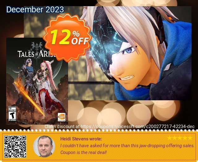 Tales of Arise Xbox One & Xbox Series X|S (WW) wunderschön Promotionsangebot Bildschirmfoto