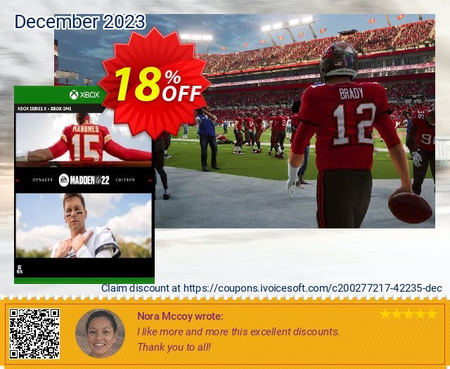 Madden NFL 22 Dynasty Edition Xbox One & Xbox Series X|S (US) ーパー  アドバタイズメント スクリーンショット