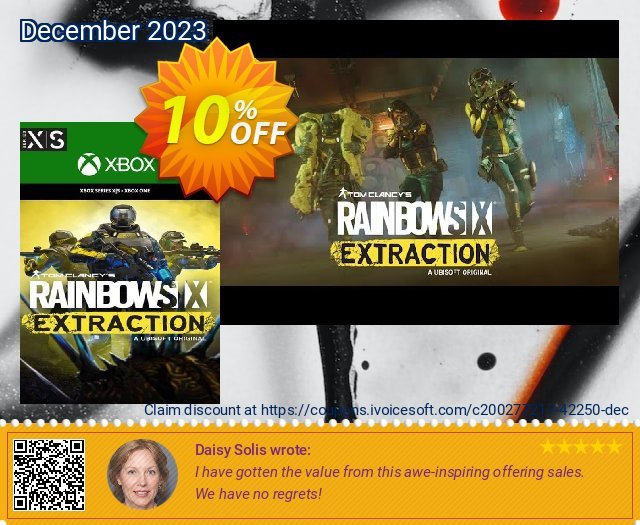 Tom Clancy's Rainbow Six: Extraction Xbox One (US) discount 10% OFF, 2024 Labour Day offering deals. Tom Clancy&#039;s Rainbow Six: Extraction Xbox One (US) Deal 2024 CDkeys