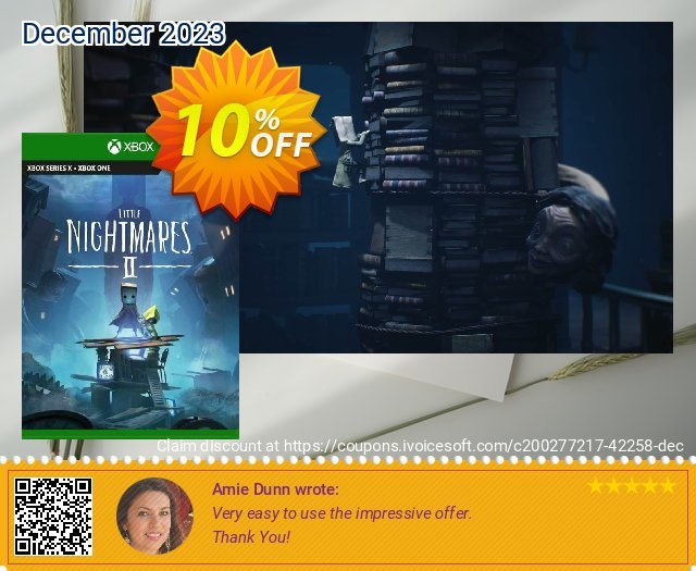 Little Nightmares II Xbox One 令人敬畏的 产品销售 软件截图