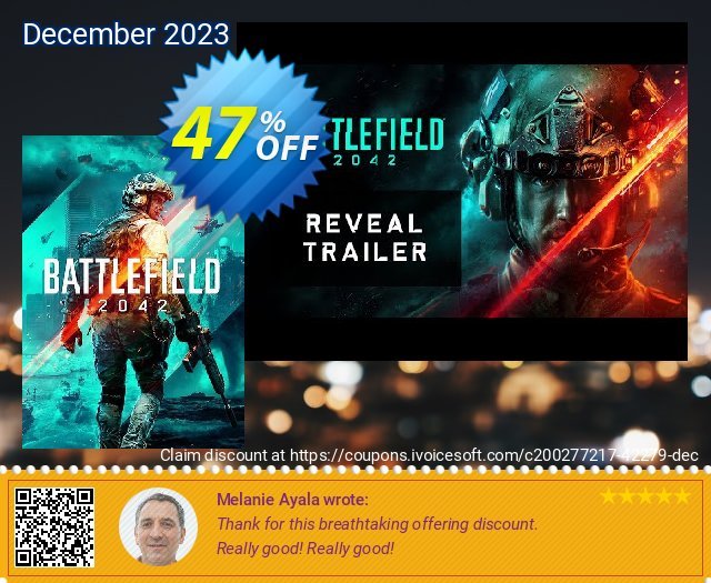 Battlefield 2042 Xbox One (UK) geniale Förderung Bildschirmfoto