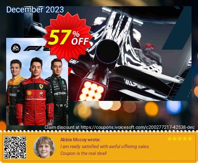 F1 22 Standard Edition Xbox One (WW) tersendiri promosi Screenshot