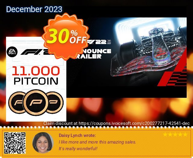 F1 22 11000 PitCoin Xbox (WW) discount 30% OFF, 2024 Mother Day offering sales. F1 22 11000 PitCoin Xbox (WW) Deal 2024 CDkeys