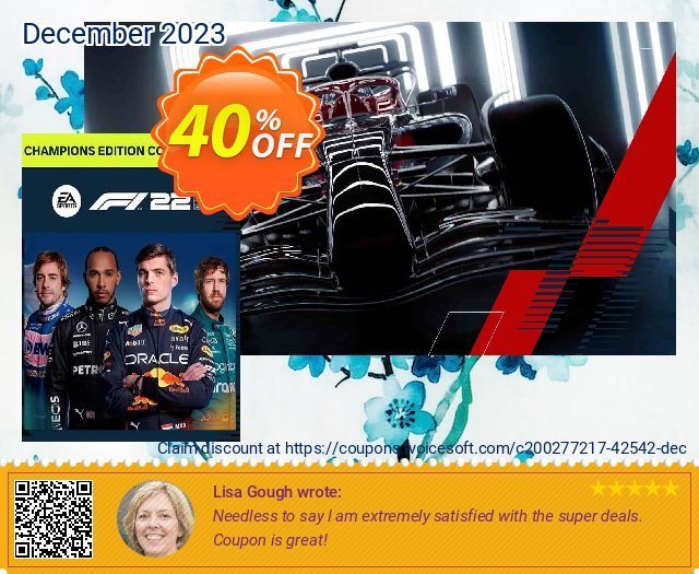 F1 22: Champions Edition Content Pack Xbox (US) discount 40% OFF, 2024 Memorial Day offering sales. F1 22: Champions Edition Content Pack Xbox (US) Deal 2024 CDkeys
