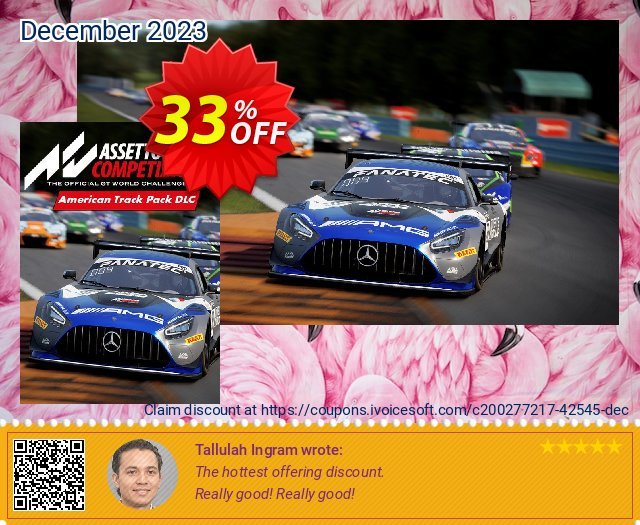 Assetto Corsa Competizione - American Track Pack PC - DLC wunderschön Disagio Bildschirmfoto