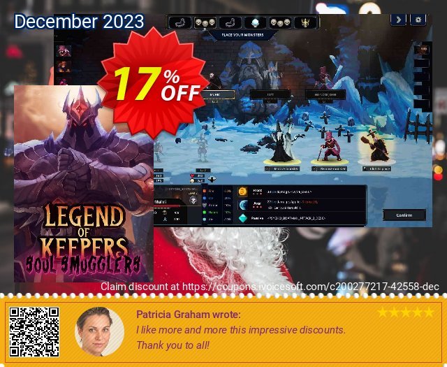 Legend of Keepers: Soul Smugglers PC - DLC aufregende Nachlass Bildschirmfoto