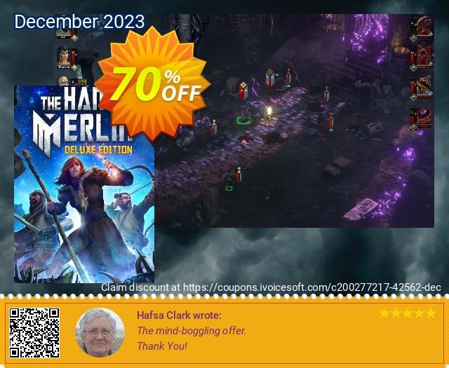 The Hand of Merlin Deluxe Edition PC eksklusif kode voucher Screenshot