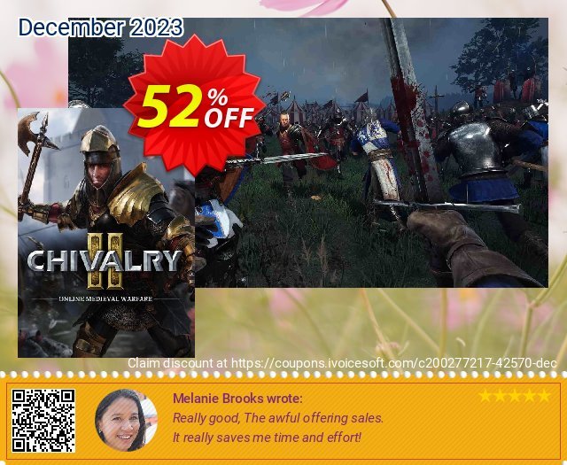 Chivalry 2 PC (Steam) discount 52% OFF, 2024 World Heritage Day offer. Chivalry 2 PC (Steam) Deal 2024 CDkeys