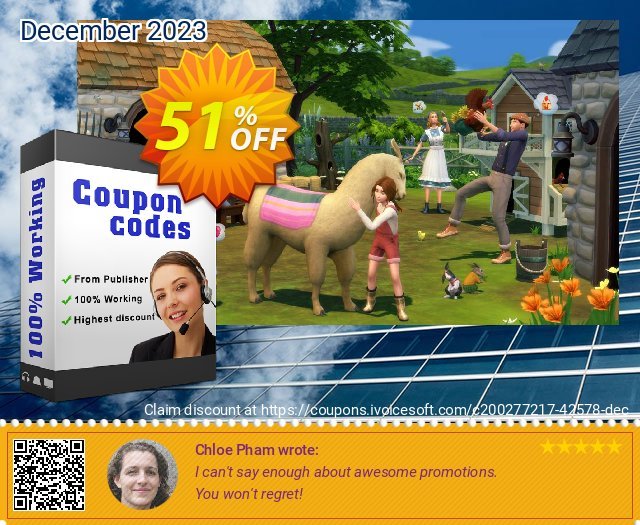 The Sims 4 Cottage Living DLC - PC Key discount 51% OFF, 2024 Resurrection Sunday offering sales. The Sims 4 Cottage Living DLC - PC Key Deal 2024 CDkeys