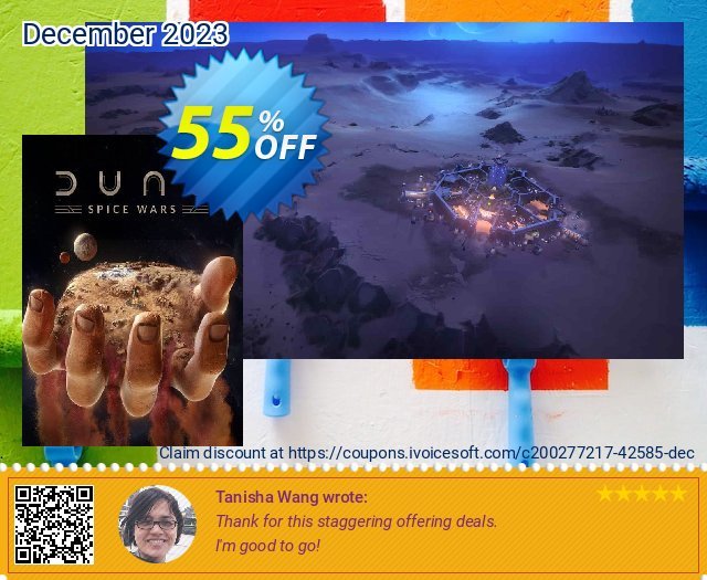 Dune: Spice Wars PC mengagetkan voucher promo Screenshot