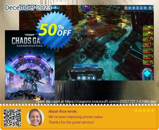 Warhammer 40,000: Chaos Gate Daemonhunters - Steam Key impresif kupon diskon Screenshot