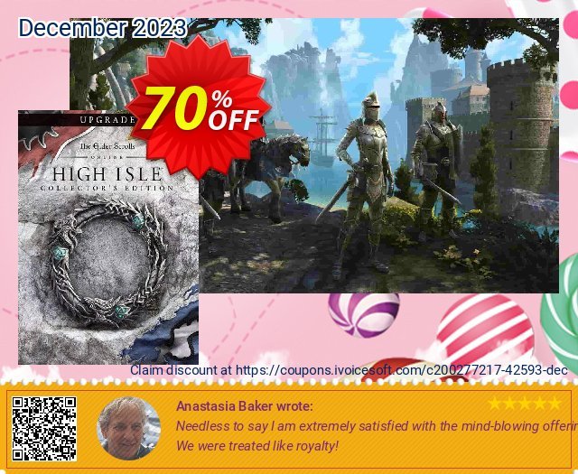 The Elder Scrolls Online: High Isle Collector&#039;s Edition Upgrade PC klasse Nachlass Bildschirmfoto