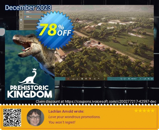 Prehistoric Kingdom PC 令人敬畏的 促销 软件截图