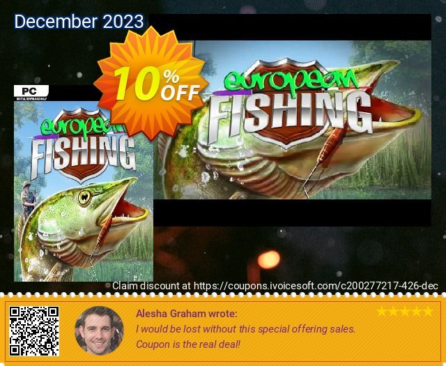 European Fishing PC discount 10% OFF, 2024 Easter promo sales. European Fishing PC Deal